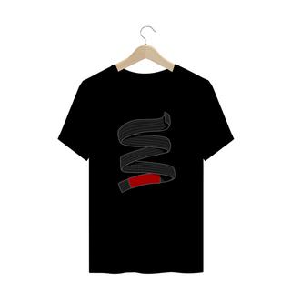 Camisa masculina plus size - JITSU - BLACK BELT