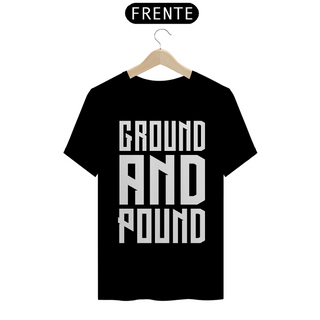 Nome do produtoCamisa masculina - Ground and Pound (Cores Escuras)