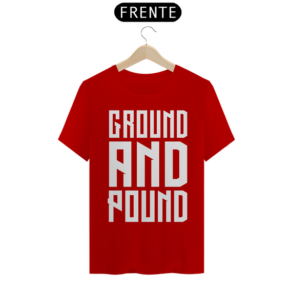 Camisa masculina - Ground and Pound (Cores Escuras)