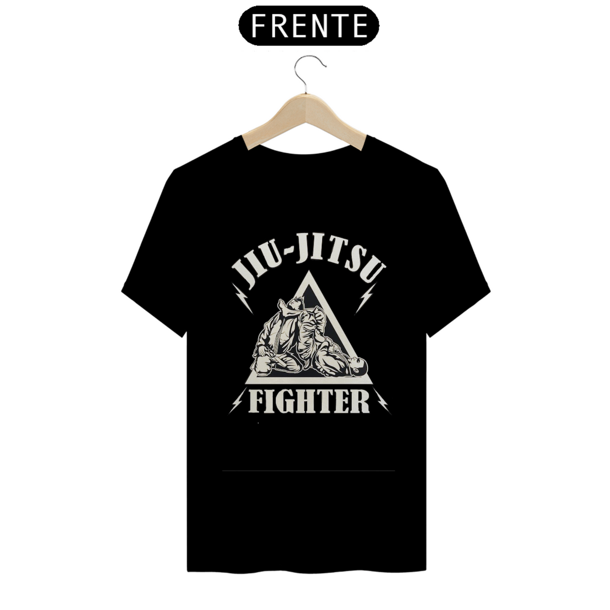 Nome do produto: T-shirt Classic Jiu Jitsu Fighter 