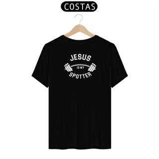 Nome do produtoT-shirt Classic Jesus is My Spotter 