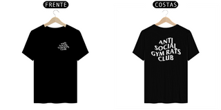 Nome do produtoT-shirt Classic Anti Social Gym Rat Club