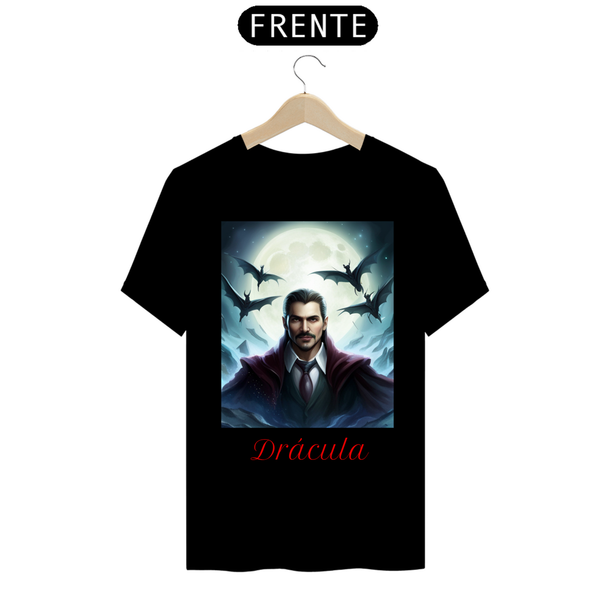 Nome do produto: Camiseta Drácula