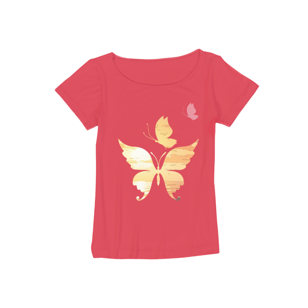 Nome do produto: Viscolycra Feminina Sunset Butterfly