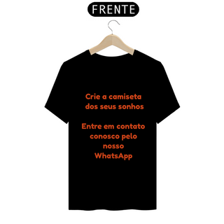 Nome do produtoCamiseta Personalizada - Escolha sua estampa favorita