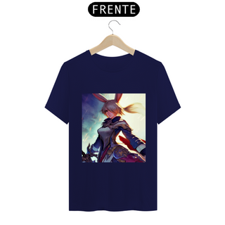 Camiseta Unissex Raça Viera Mulher Final Fantasy Algodão 100