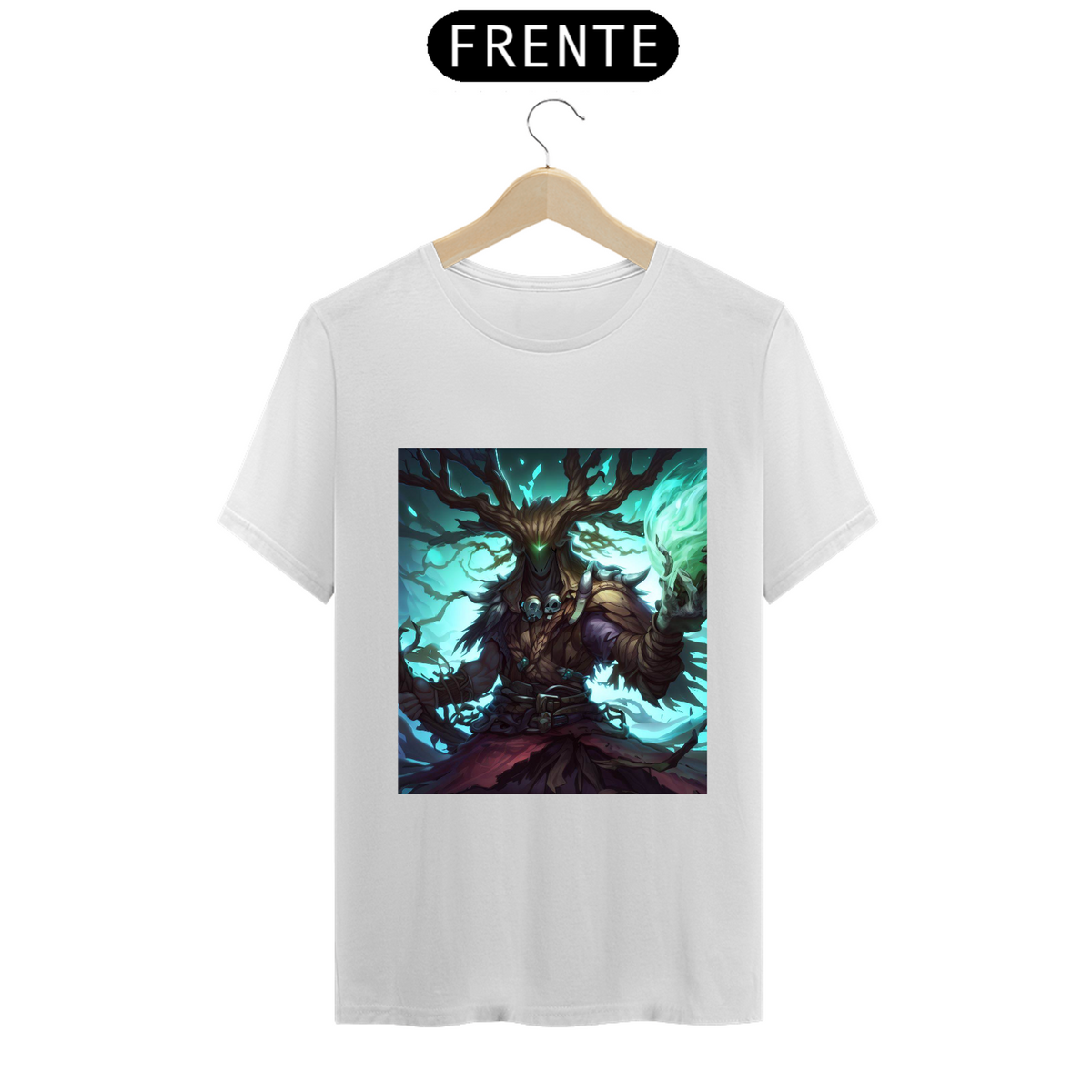 Nome do produto: Camiseta Druida Druid Classe RPG MMORPG Games Jogos