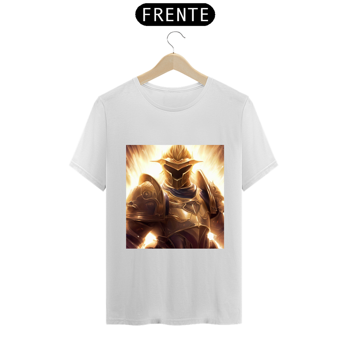 Nome do produto: Camiseta Classe Guerreiro Warrior MMORPG RPG Fantasia Games Jogos 1