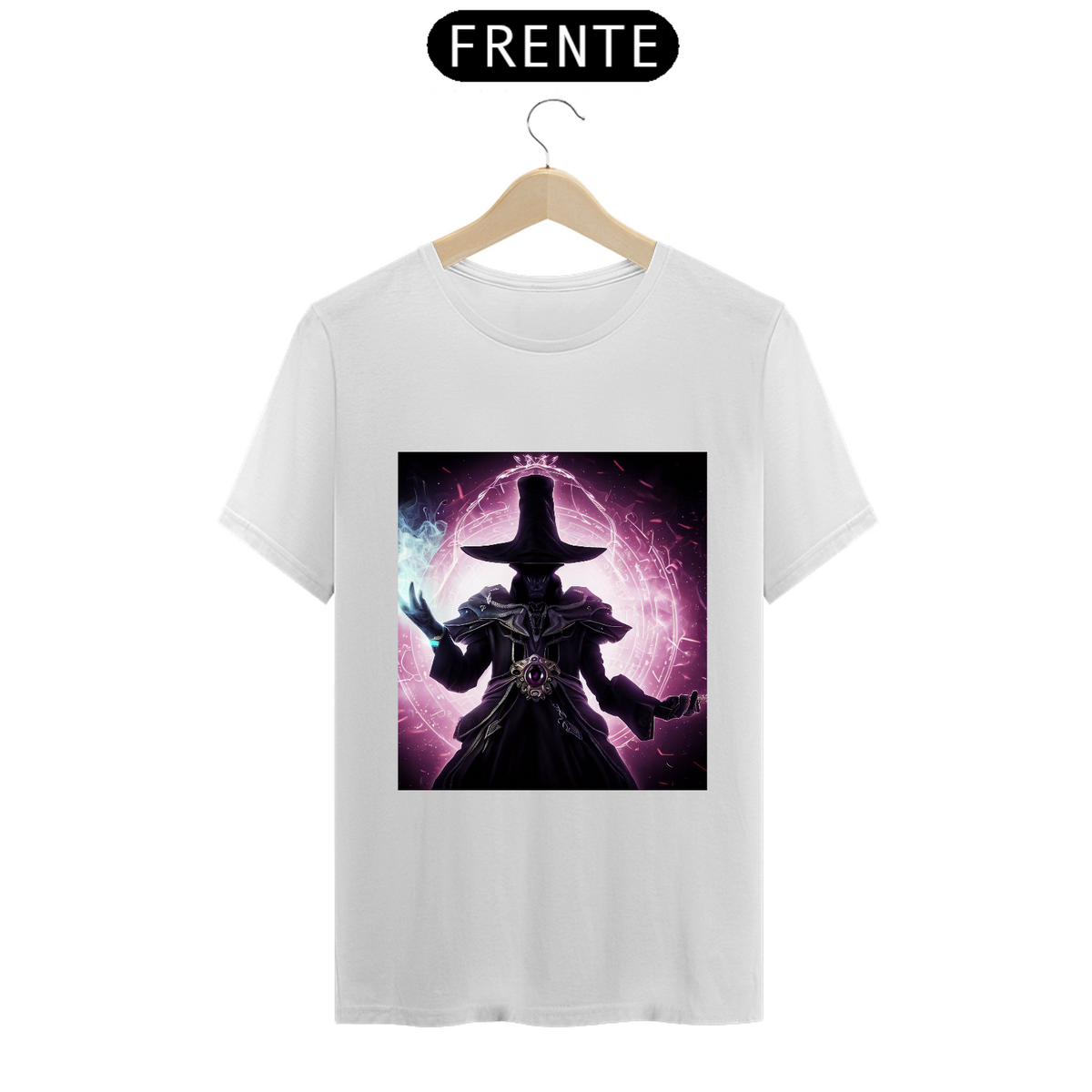 Nome do produto: Camiseta Classe Black Mage Mago Negro MMORPG RPG Games Jogos 2