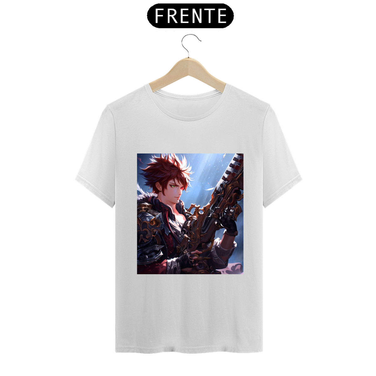 Nome do produto: Camiseta Unissex Machinist Job Final Fantasy Algodão 100