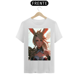 Camiseta Unissex Raça Viera Final Fantasy Algodão 100