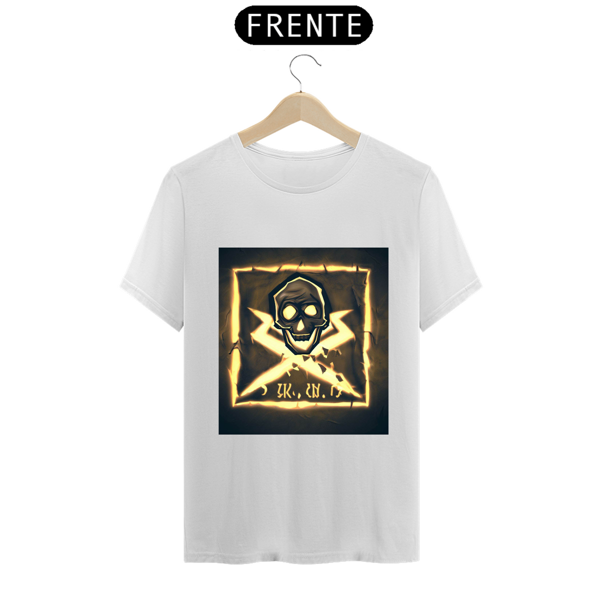 Nome do produto: Camiseta Unissex Runescape Runas Algodão 100