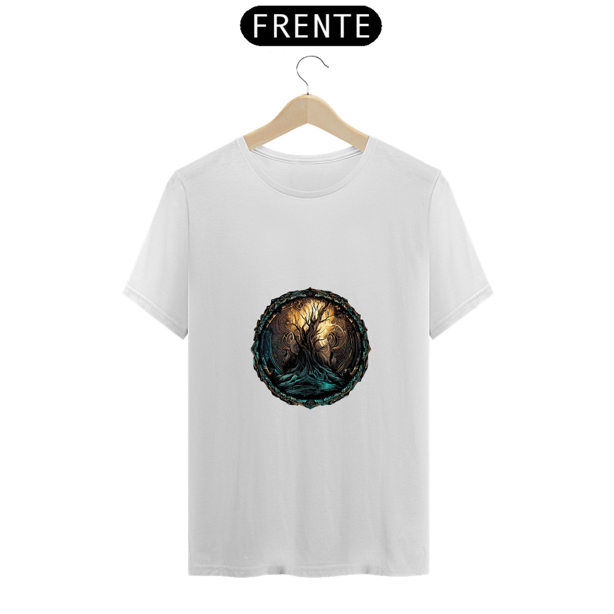 Nome do produto: Camiseta Unissex Silmarillion Senhor dos Anéis Lotr Algodão 100