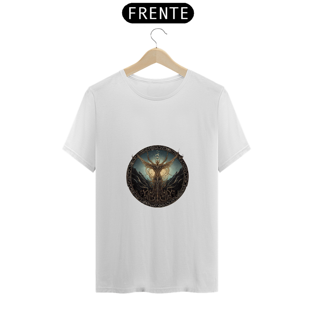 Nome do produto: Camiseta Unissex Tulkas Silmarillion Senhor dos Anéis Lotr Algodão 100