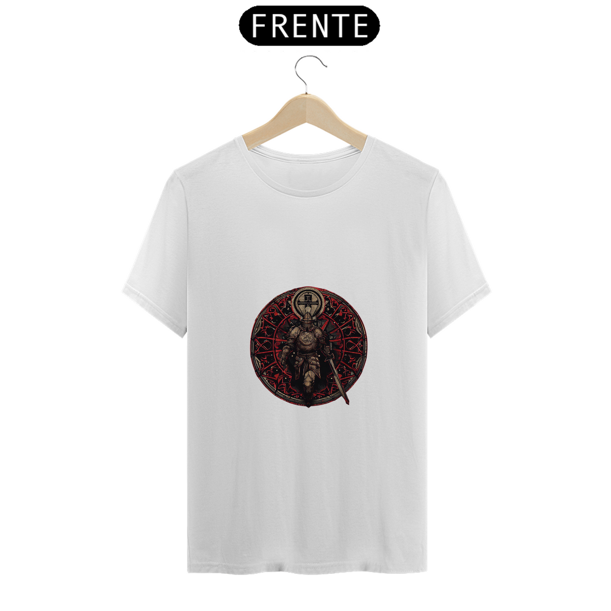 Nome do produto: Camiseta Unissex Templar Templário The Elder Scrolls Algodão 100