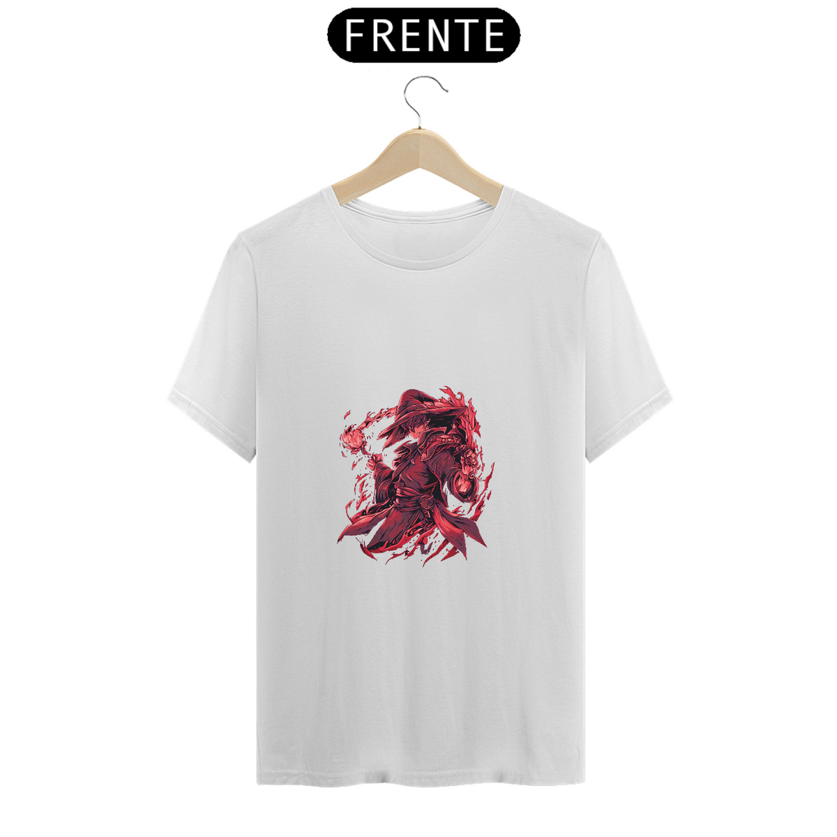Nome do produto: Camiseta Unissex Red Mage Job Final Fantasy Algodão 100