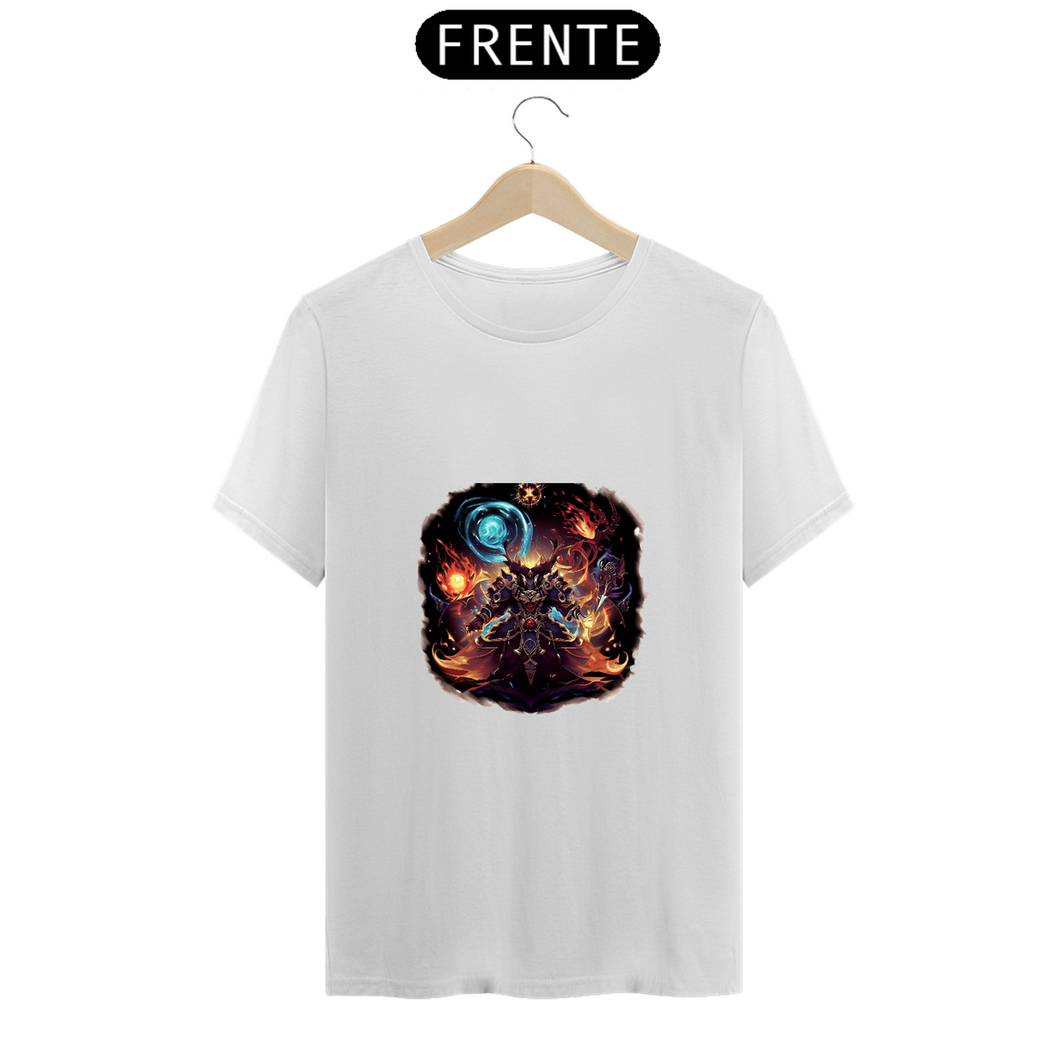 Nome do produto: Camiseta Unissex Astrologian Job Final Fantasy Algodão 100