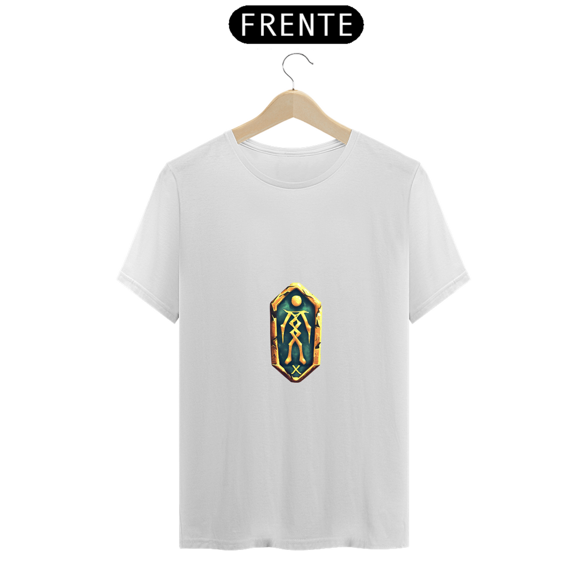 Nome do produto: Camiseta Unissex Coleção Runas Corporal Runescape Algodão 100