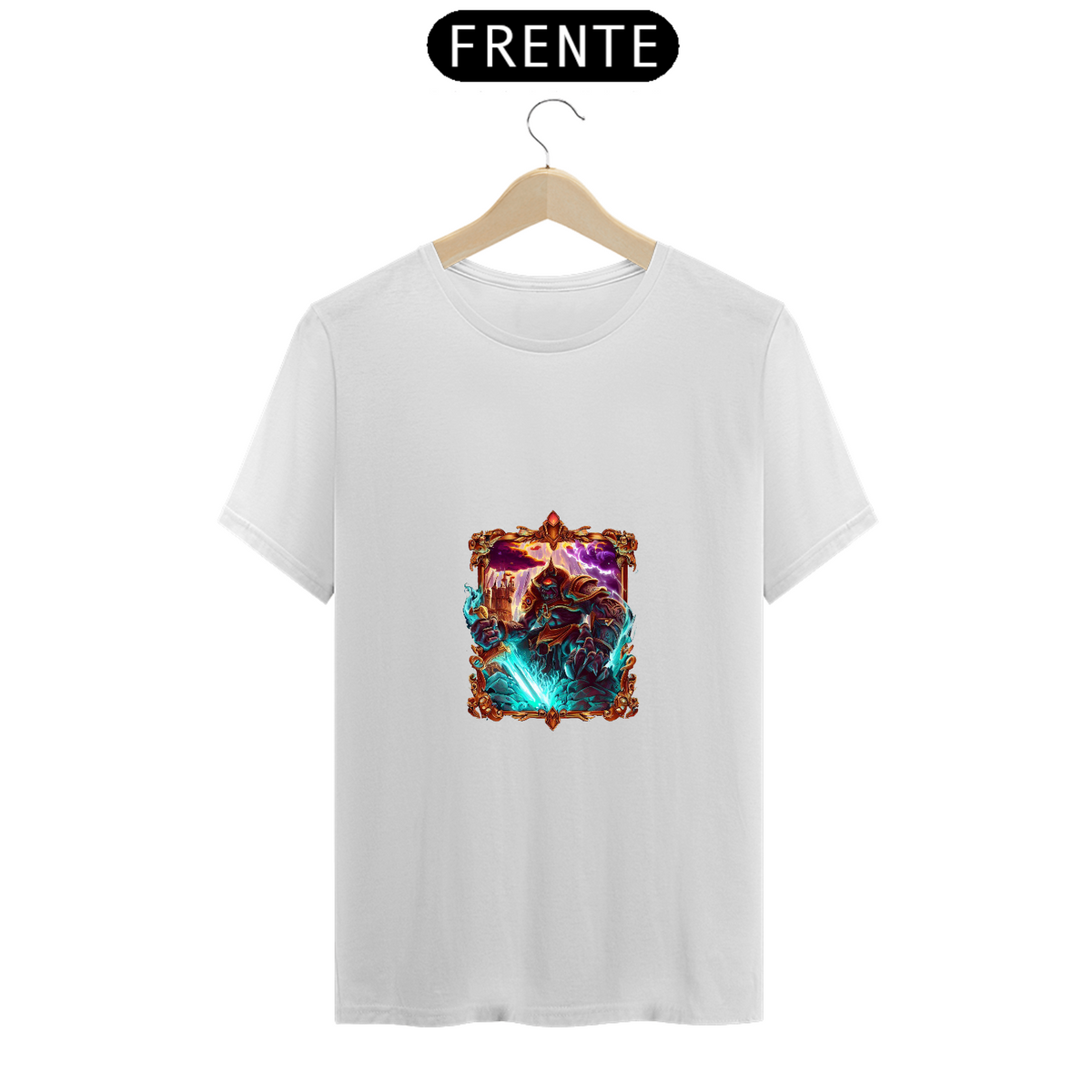 Nome do produto: Camiseta Unissex Gods Deuses Runescape Algodão 100