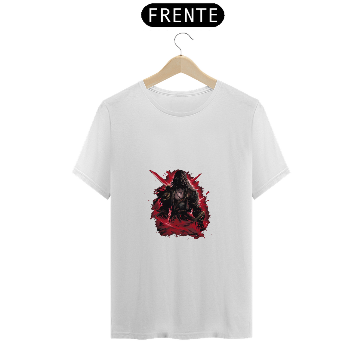Nome do produto: Camiseta Unissex Vincent Valentine Final Fantasy Algodão 100