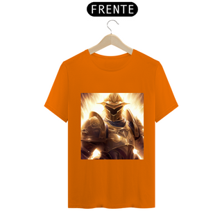 Nome do produtoCamiseta Classe Guerreiro Warrior MMORPG RPG Fantasia Games Jogos 1