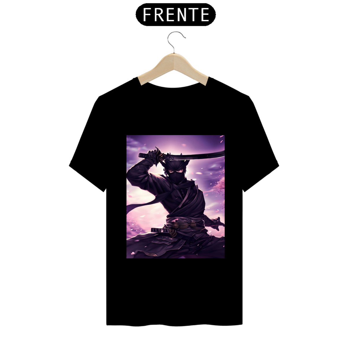 Nome do produto: Camiseta Ninja (NIN) Final Fantasy XIV Online MMORPG Jogos Games