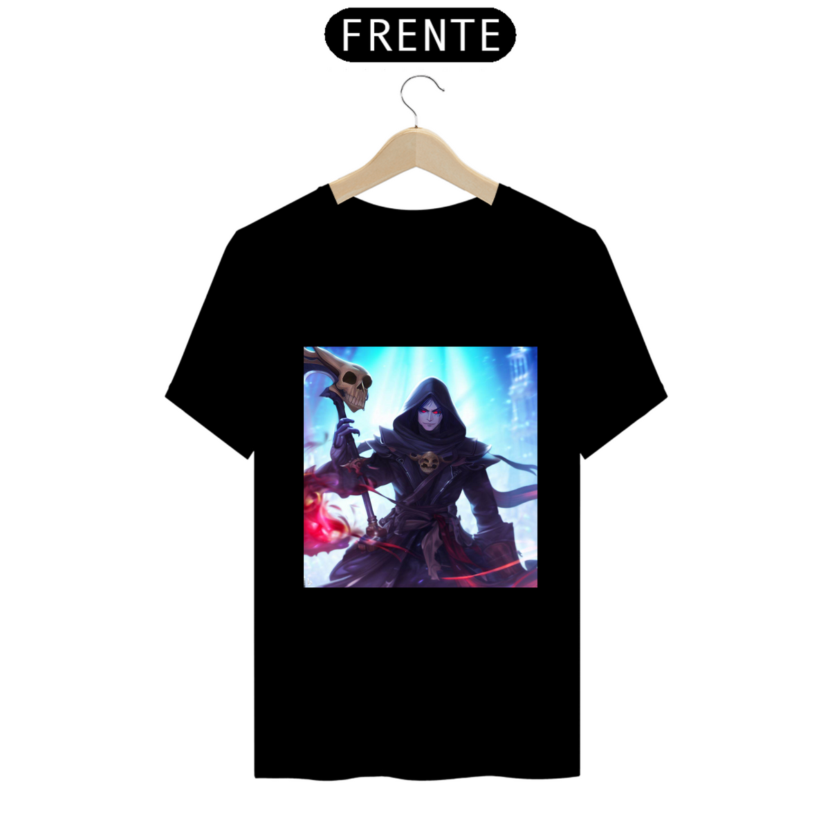 Nome do produto: Camiseta JOB Reaper Final Fantasy XIV MMORPG Jogos Games