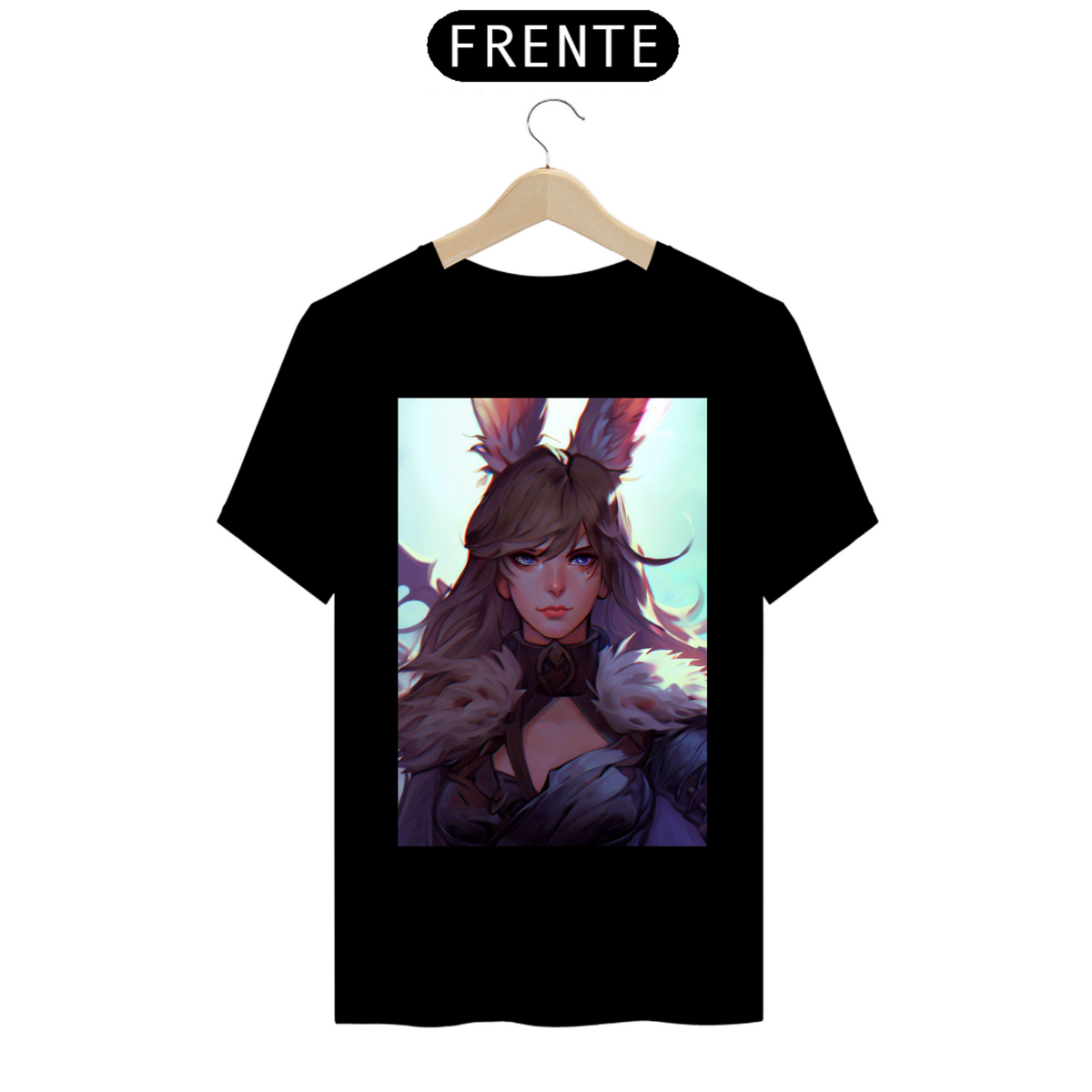 Nome do produto: Camiseta Unissex Viera Mulher Final Fantasy Algodão 100