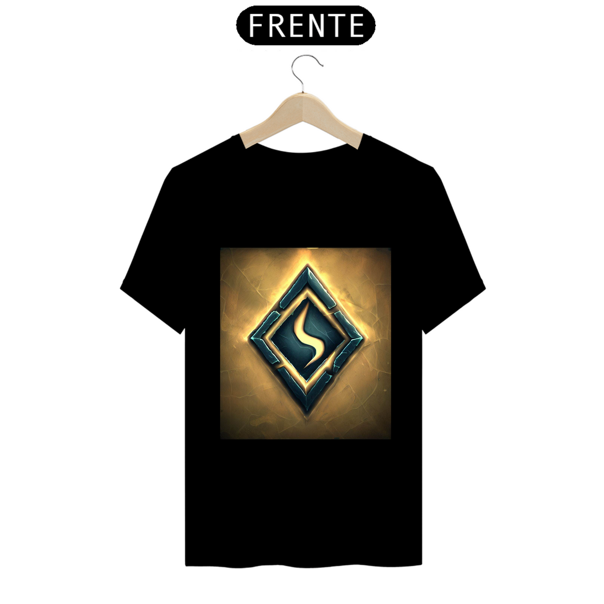 Nome do produto: Camiseta Unissex Runescape Runas Algodão 100