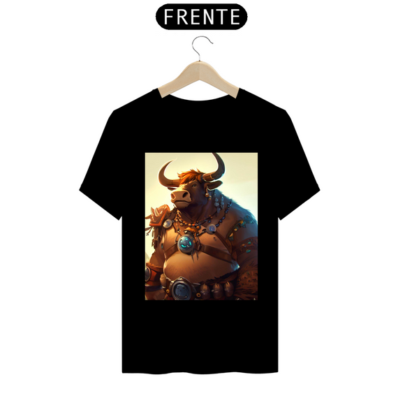 Camiseta Unissex Tauren World of Warcraft Algodão 100