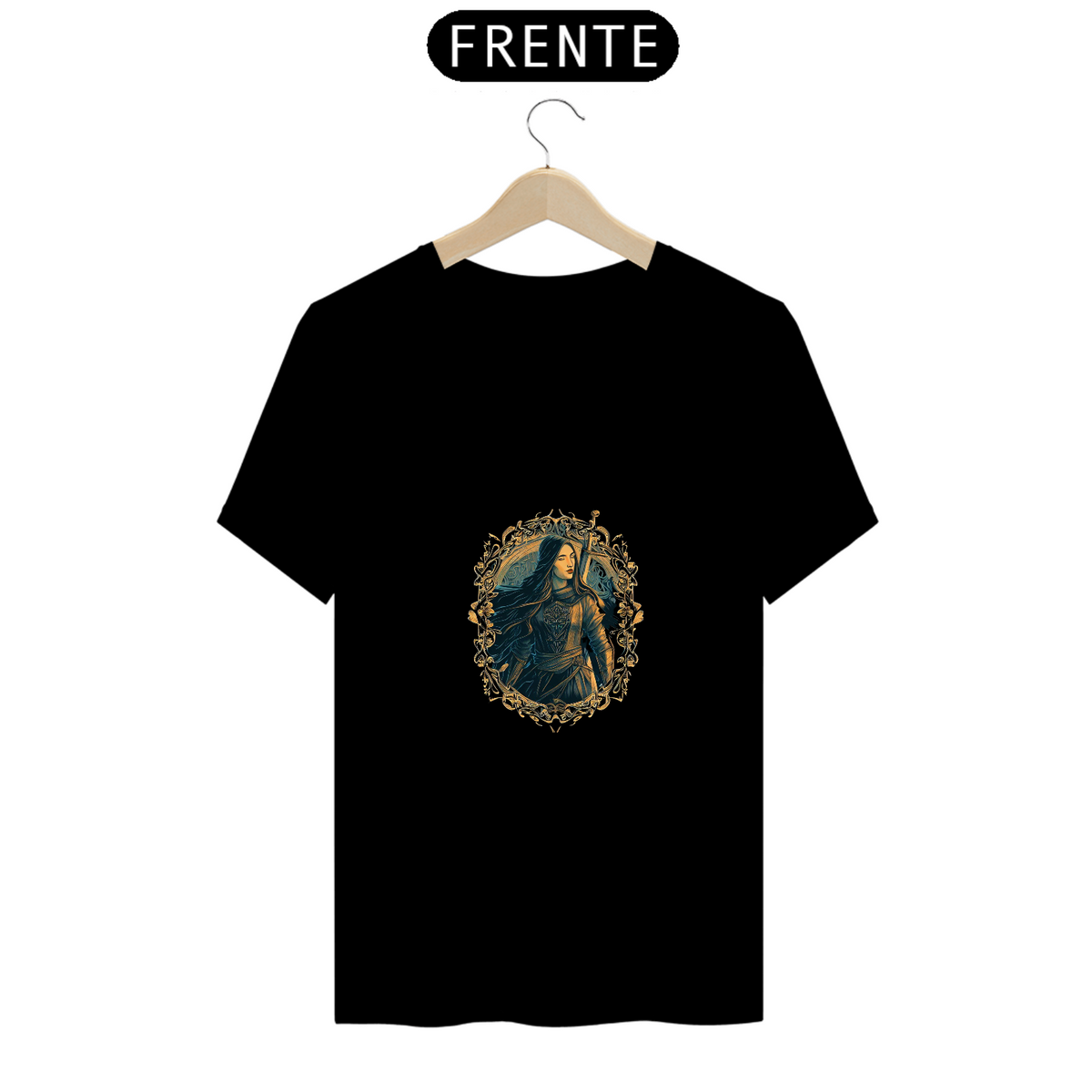 Nome do produto: Camiseta Unissex Coleção Arwen Undómiel Senhor dos Anéis Lotr Algodão 100