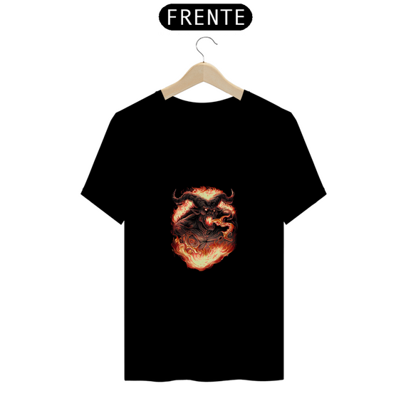 Camiseta Unissex Coleção Balrog Senhor dos Anéis Lotr Algodão 100