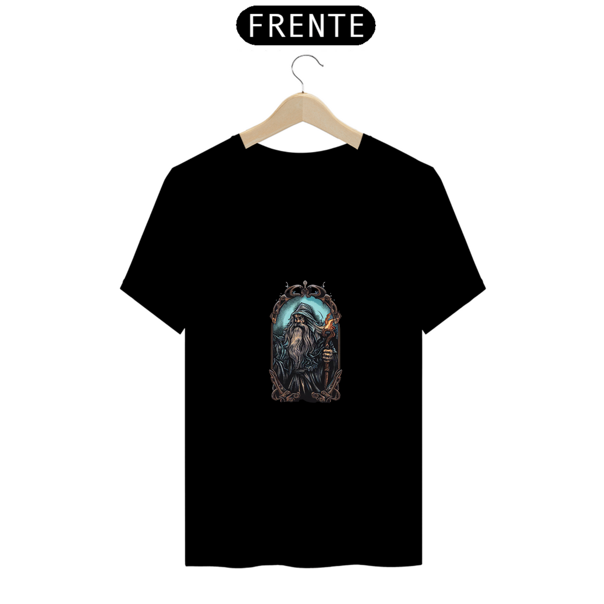 Nome do produto: Camiseta Unissex Gandalf Senhor dos Anéis Lotr Algodão 100