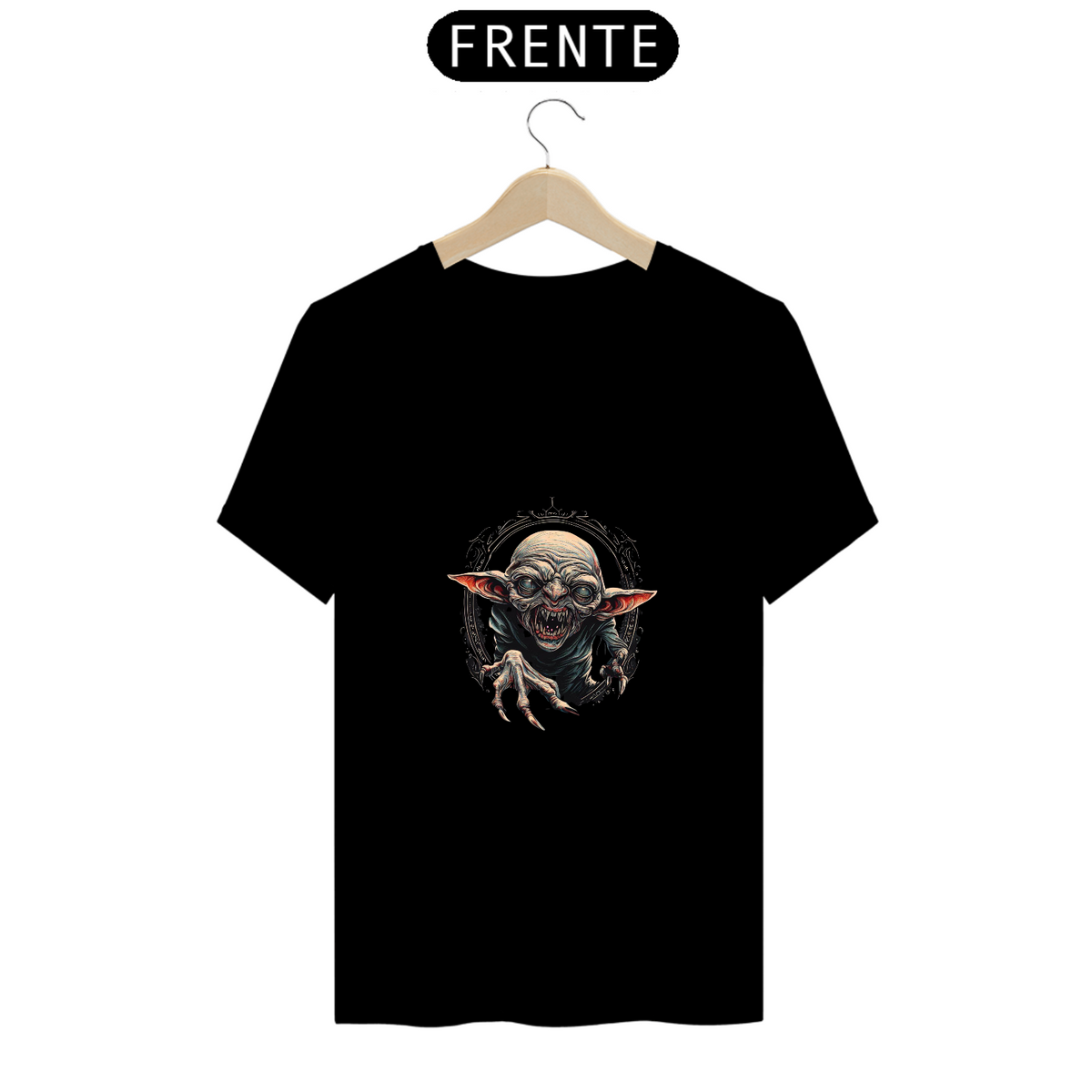 Nome do produto: Camiseta Unissex Gollum Senhor dos Anéis Lotr Algodão 100