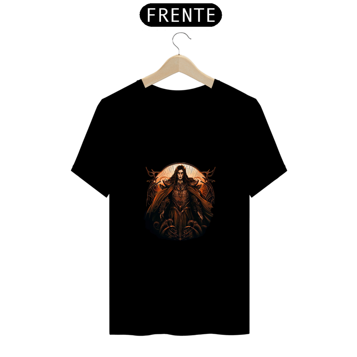 Nome do produto: Camiseta Unissex Melkor Senhor dos Anéis Lotr Algodão 100