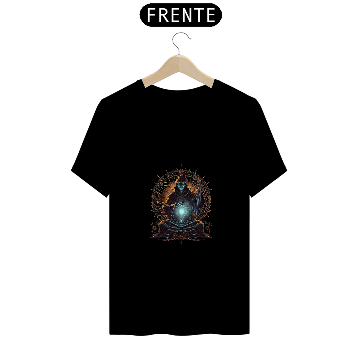 Nome do produto: Camiseta Unissex Arcanista The Elder Scrolls Algodão 100