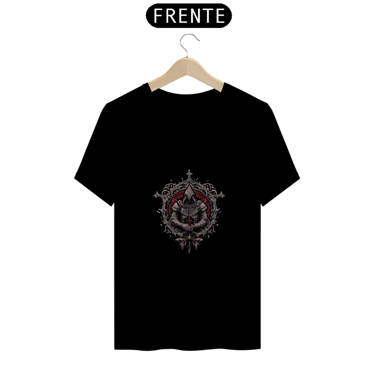 Nome do produto: Camiseta Unissex Templar Templário The Elder Scrolls Algodão 100