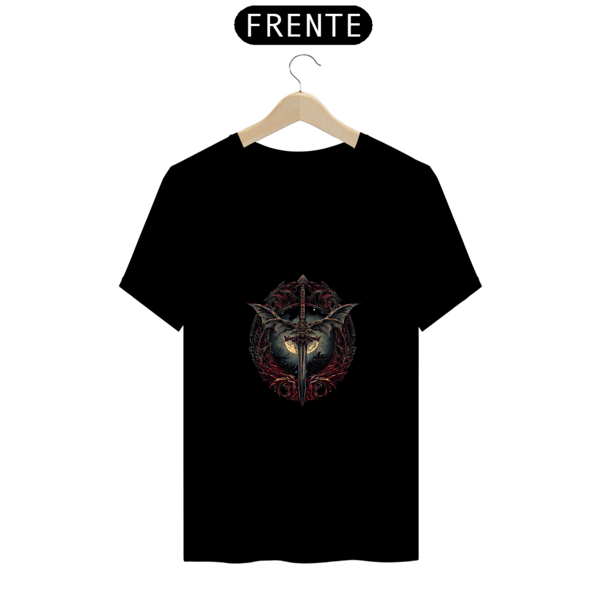 Nome do produto: Camiseta Unissex Coleção Nightblade The Elder Scrolls Algodão 100