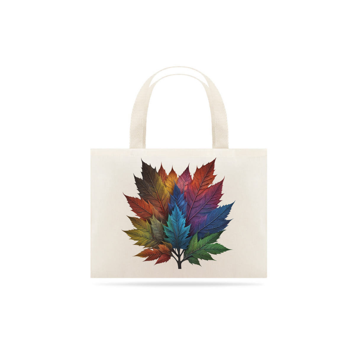 Nome do produto: Eco Bag Grande - Natureza Neon (ÁRVORE FOLHADA)