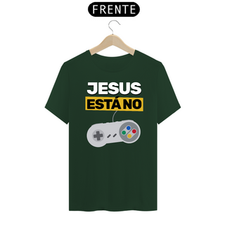 Nome do produtoCamisa Jesus está no controle - Arte Super