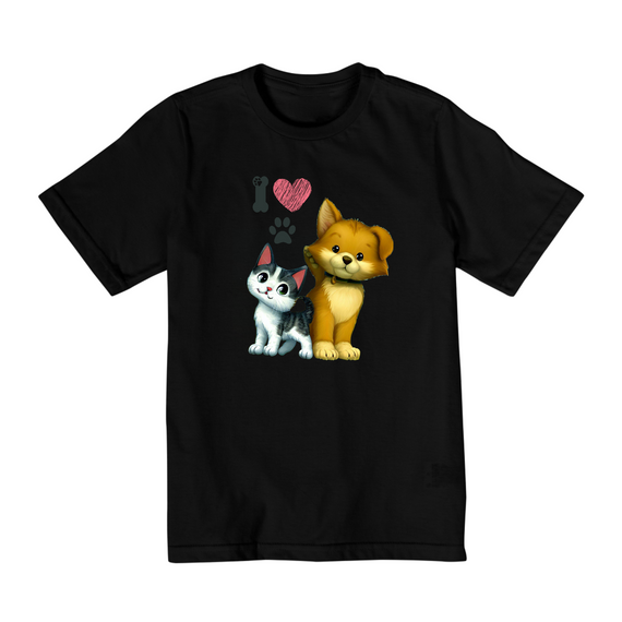 Camisa- I LOVE PET (infantil)