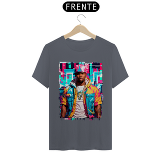 Nome do produtoT-Shirt Masculino 50 Cent New Yourk City Colors