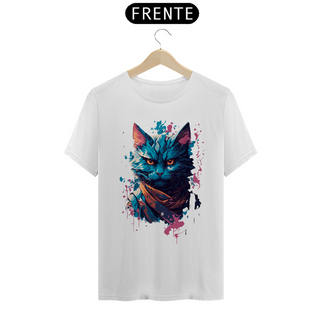 Nome do produtoT-Shirt Masculino Gato Arte