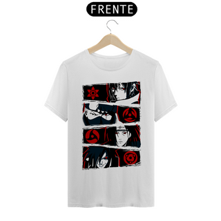 Nome do produtoT-Shirt Masculino Sasuke, Kakashi, Itachi e Madara