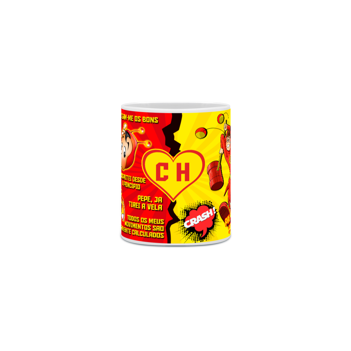 Nome do produto: Caneca A Turma do Chaves Chapolin