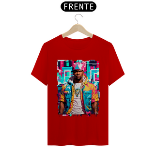 Nome do produtoT-Shirt Masculino 50 Cent New Yourk City Colors