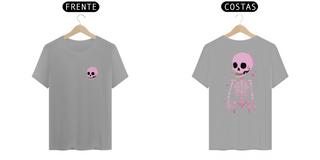 Nome do produtoCamiseta Pink Skull: Doçura e Estilo com um Toque Divertido