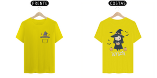 Nome do produtoCamiseta Bruxinha Encantadora : Magia, Doces e Travessuras! 