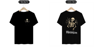 Nome do produtoCamiseta Skull: O Toque Perfeito de Rebeldia no Seu Look!