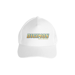 Nome do produtoBoné Americano Trucker Aba Curva Anime Digimon